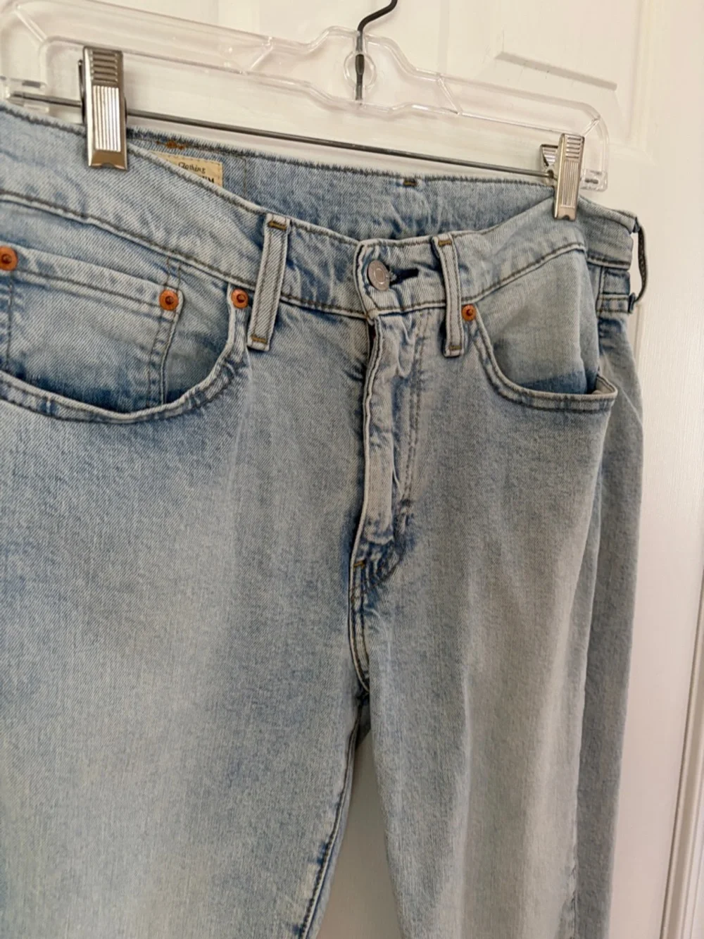 Levi's Light Blue Slim Straight Jeans 32x30